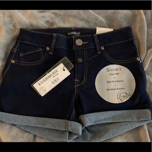 High Waisted Denim Shorts • NWT